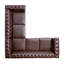 Canapé modulaire en cuir Ra Ra-123292738