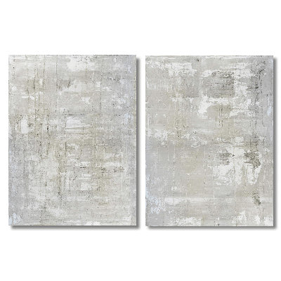 Gray On White Print by John Beard