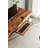  Live Edge Desk with Hairpin Legs and South American Walnut, Live Edge Desk with Keyboard Tray-90383504