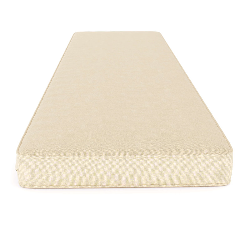 Indoor/Outdoor Sunbrella® Seat Cushion, Canvas Canvas Sunbrella® Canvas, 65" W x 18" D