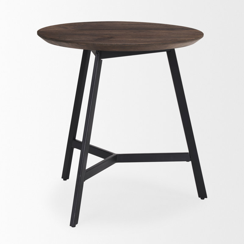 Peugeot Solid Wood Top End Table