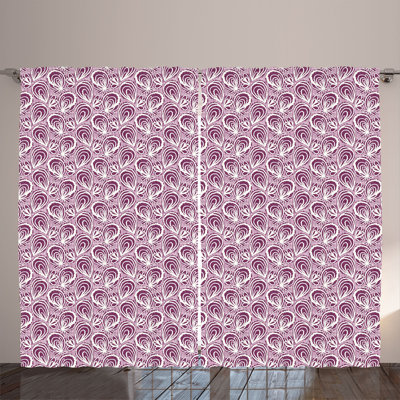 Semi Sheer Curtain Pair
