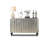 Light luxury silver foil process sideboard. 58.66 " W Sideboard
