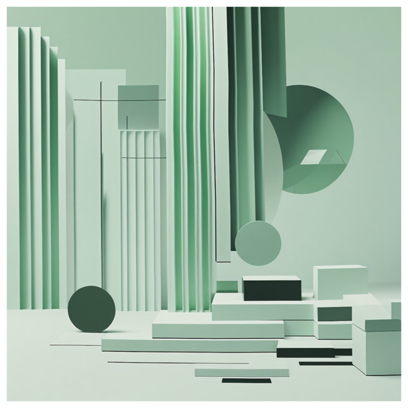 Coussins décoratifs Mint, 26 x 26 pouces