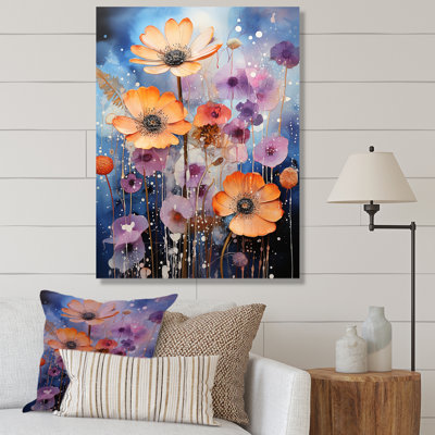 " Colorful Floral Galaxy I "