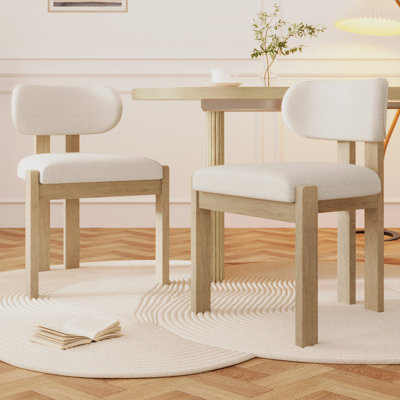 Tufted Upholstered Parsons Chair