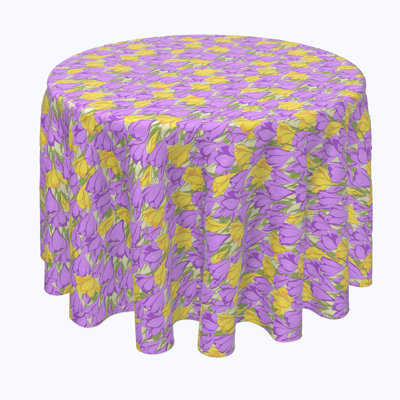 Arshman Floral Round Tablecloth