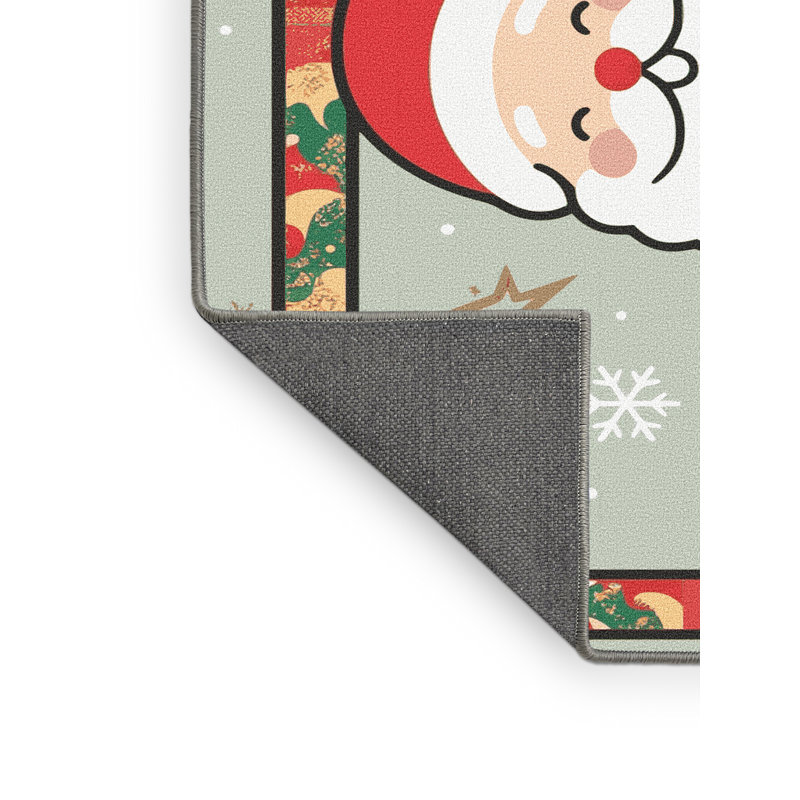 Tapis vacances de Noël The Holiday Aisle®, Rectangle 7 pi x 9 pi