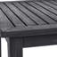 Table de bar en bois gris foncé Minimalist