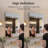 Leyat Modern Rectangle Metal Frame Wall Mirror for Bathroom-620886163-620886165