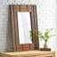 Miroir au design unique