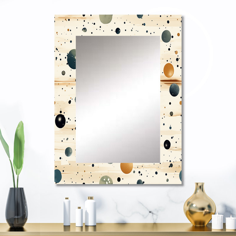 Motif à pois Umair Rustic Splendor - motif à pois, impression graphique, 32 po x 24 po