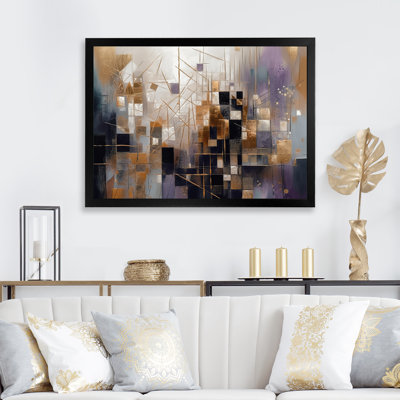 «Soft Color Composition I», reproductions d'art mural géométrique moderne