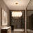 20.9-inch Dimmable Feather Chandelier With Bulb