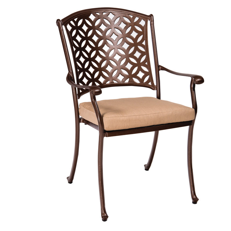 Casa Outdoor Dining Armchair, Canvas Spa, Oyster