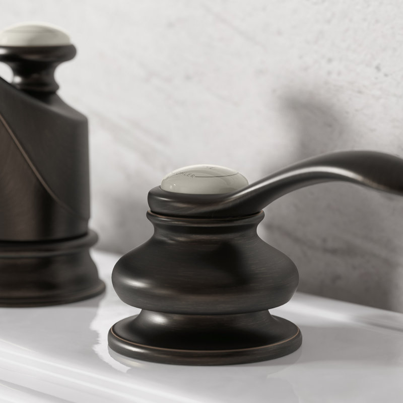 Fairfax Widespread Bathroom Faucet with Drain Assembly, Oil-Rubbed Bronze