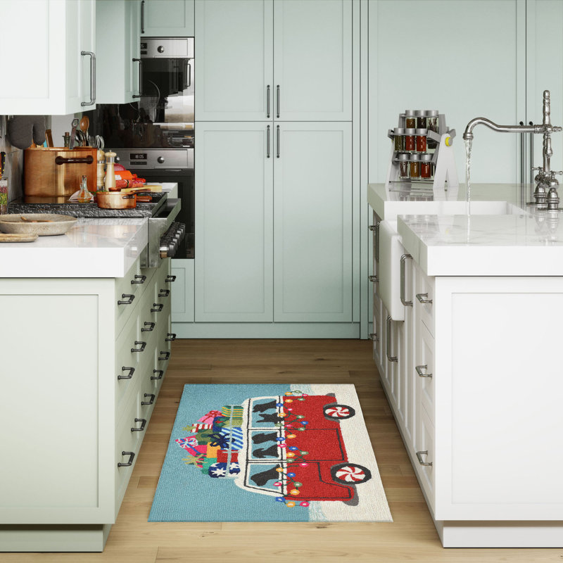 Stamper Kitchen Mat, 24" W x 36" L