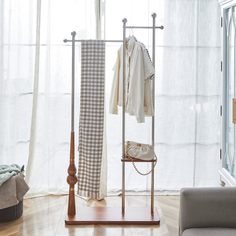 70" Industrial Coat Rack