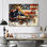 James Madison présentant la déclaration des droits aux États-Unis - Patriotiste des États-Unis, art mural