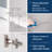 Garage Core Upper Cabinet, Base Cabinet, Doors, & Top In White