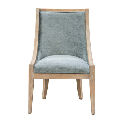 Upholstered Dining Chair with Nailhead Trim