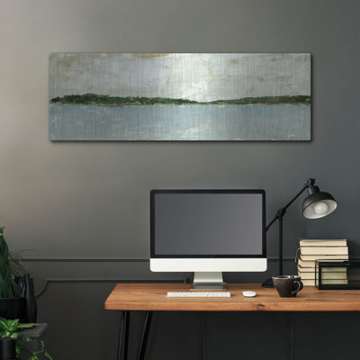 Red Barrel Studio® «Panoramic Vista» par Ethan Harper, art mural en métal