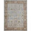 Wool Oriental Area Rug in Ivory/Rust