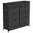 10 Drawers Fabric Dresser with Metal Frame