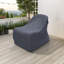Housse de patio pour chaise longue sans accoudoirs en osier Daughtery