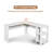 Danniele L-Shaped Computer Desk