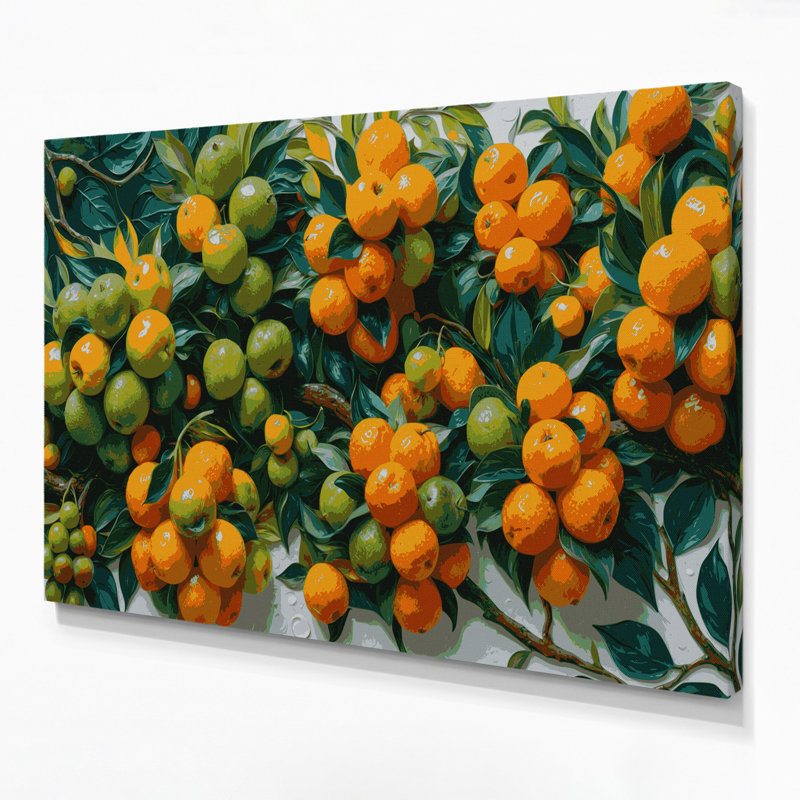 «Fruit Imbe», art mural sur toile, H 11 po x l 14 po