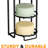 4 Tier Shampoo Bar Holder for Shower, Black