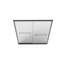 Cabine de douche à cadre en aluminium, 56 - 60 po x 70 po, double coulissante, verre trempé de 8 mm, quincaillerie noire, salle de bain, imperméable, porte coulissante facile à installer, aluminium, approche simple
