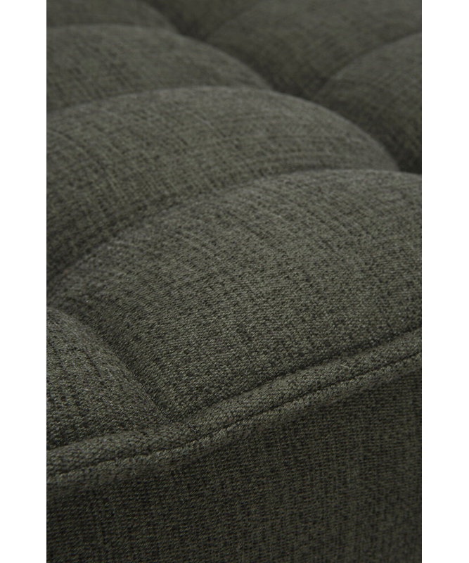 N701 Square Ottoman, Moss