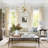 12 - Light Dimmable Led Swirled Glass Globe Starburst Sputnik Chandelier
