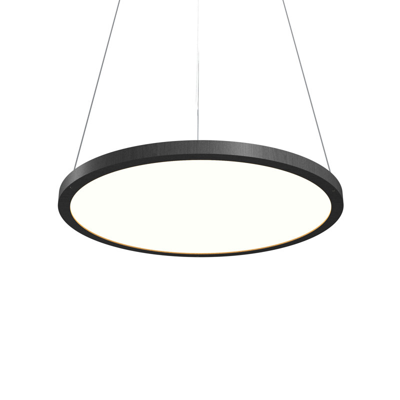 Naiá 1 - Light LED Chandelier, 0.98" H x 21.26" W x 21.26" D, Organic Gray