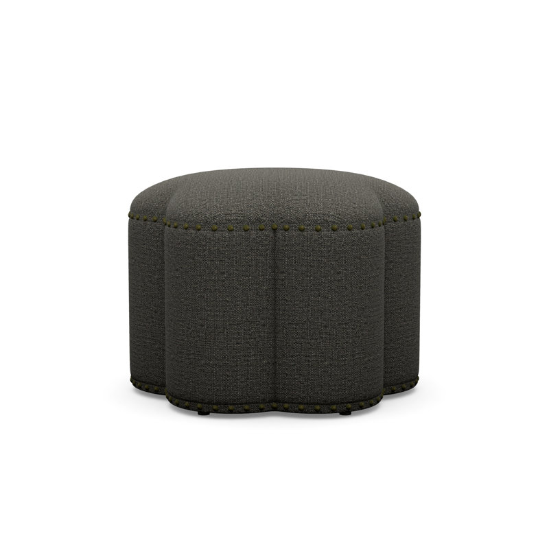 Kate 25" Ottoman, Sugar Shack 120522, Antique Brass