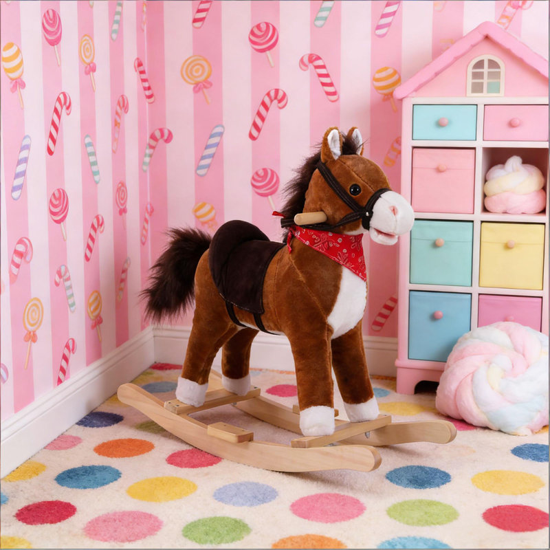 Cheval à bascule, jouet pour enfants