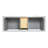 Abbate 60" Double Bathroom Vanity with Carrara White Marble Top-85364091