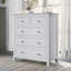 Commode 5 tiroirs en bois massif