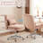 Upholstered Armless Task Office Chair without Wheels-1870263465
