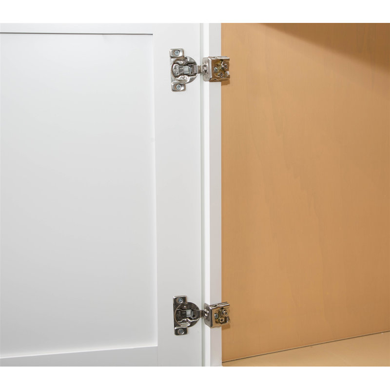 White 36'' Single Freestanding Bathroom Vanity Base