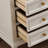 White Solid + Manufactured Wood Accent Cabinet-1894397198