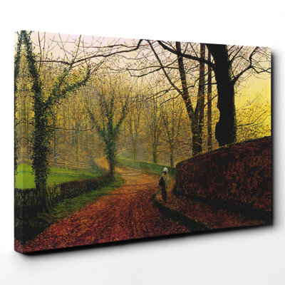 John Atkinson Grimshaw - Wrapped Canvas Painting