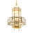 Church 12 - Light Goldtastic Unique/Statement Pendant