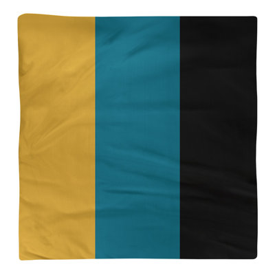 Serviette de coton 10" à rayures pour équipe de football jacksonville retour