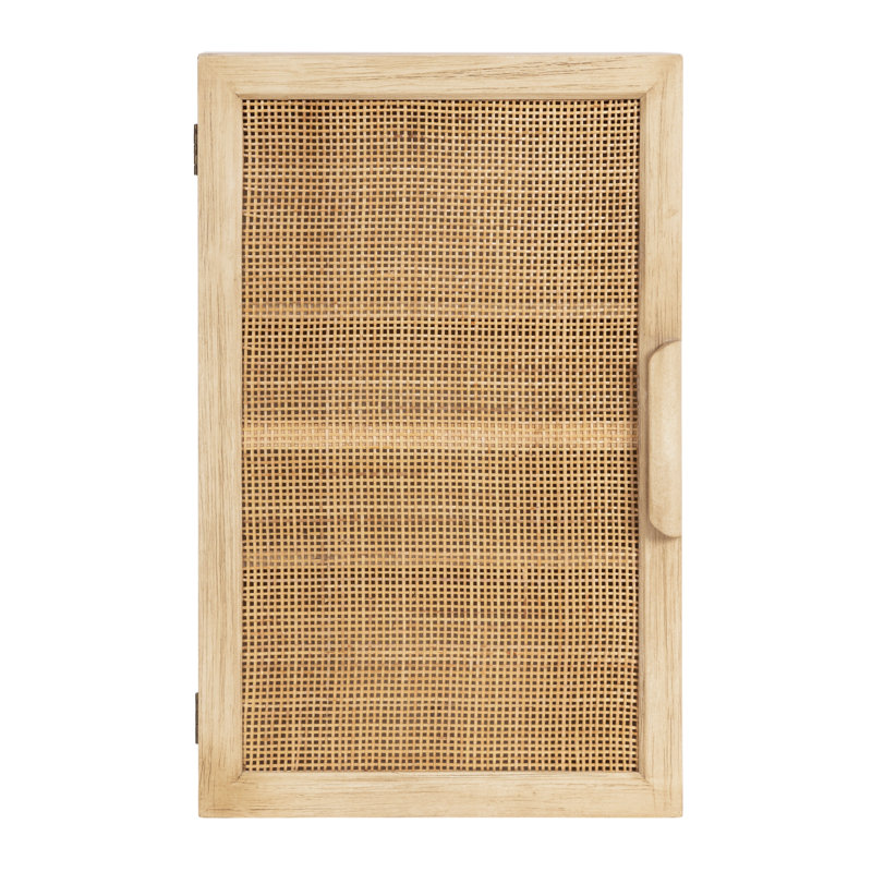 Alard Solid Wood Accent Cabinet, Natural