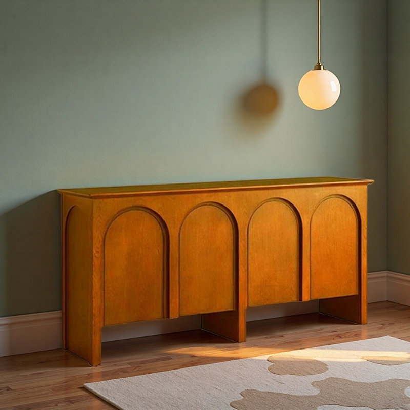 Buffet arqué American Retro, Tanné