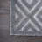 Portmany Neutral Diamond Trellis Dark Gray Indoor/Outdoor Rug-1138746082