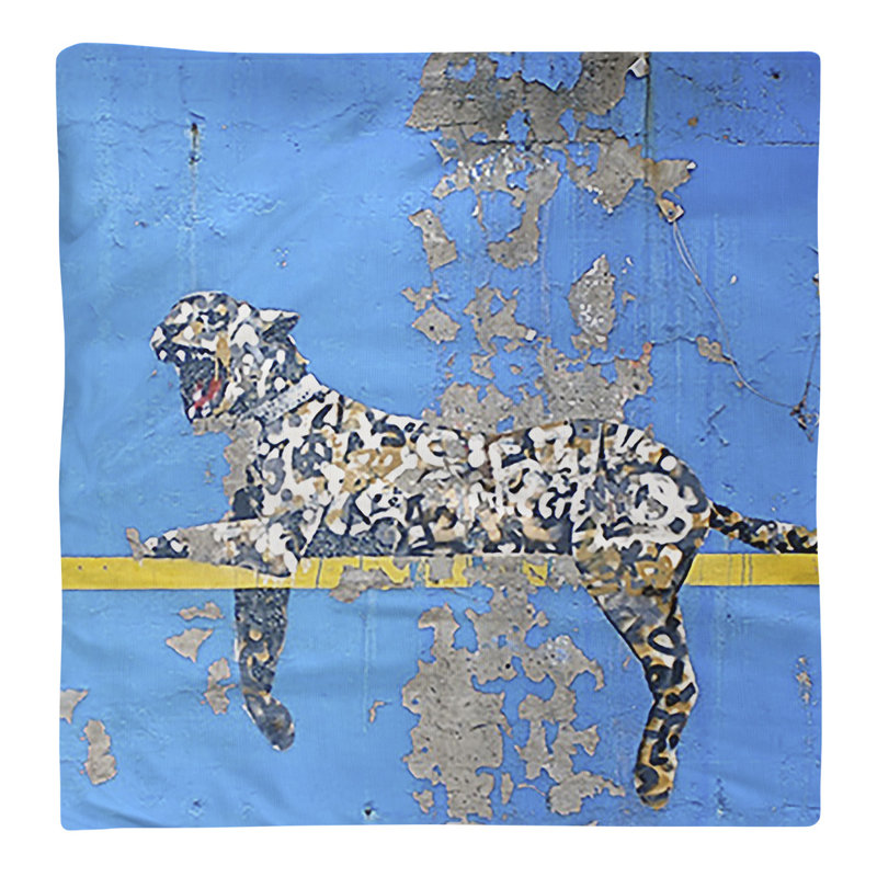 Serviette de table zoo Bronx, 10 po x 10 po, Polyester sergé